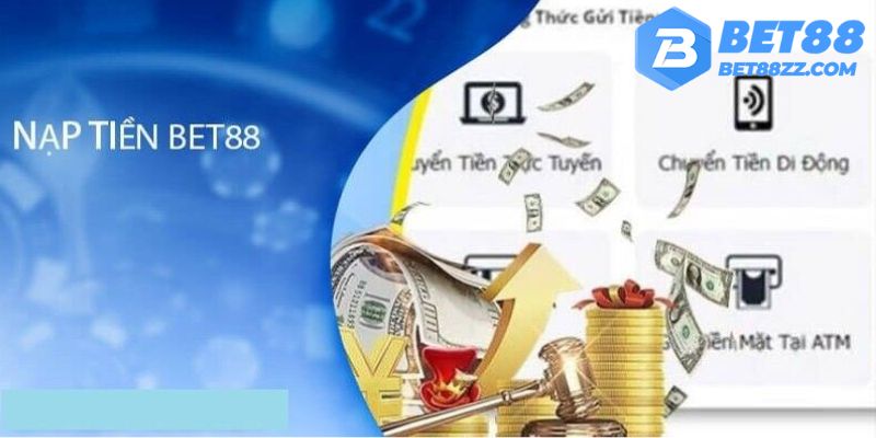 Nạp tiền bet88 và các điều kiện đính kèm cho mọi tài khoản